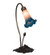 Pink/Blue One Light Accent Lamp in Mahogany Bronze (57|13801)