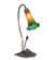 Amber/Green One Light Accent Lamp in Mahogany Bronze (57|13677)