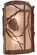 Whispering Pines Two Light Wall Sconce in Rust (57|136272)