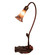 Purple Iridescent One Light Accent Lamp in Mahogany Bronze (57|13434)