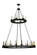 Loxley 24 Light Chandelier in Timeless Bronze (57|133121)