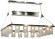 Counter Weight 20 Light Chandelier in Brushed Nickel (57|132325)