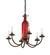 Tuscan Vineyard Six Light Chandelier in Timeless Bronze (57|131185)