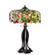 Tiffany Cherry Blossom Three Light Table Lamp in Mahogany Bronze (57|126749)