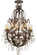 French Baroque 16 Light Chandelier in Nickel (57|120332)