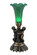 Green One Light Mini Lamp in Antique Copper (57|12002)