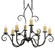 Clifton Eight Light Chandelier in Pewter (57|117288)