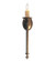 Benedict One Light Wall Sconce in Cafe-Noir (57|115714)
