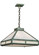 Whitewing Four Light Pendant in Tarnished Copper (57|114840)