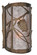Whispering Pines Two Light Wall Sconce in Antique Copper (57|108002)