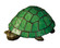 Turtle One Light Accent Lamp in Green (57|10750)