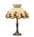 Roseborder Three Light Table Lamp in Mahogany Bronze (57|104175)