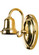 Sconce One Light Wall Sconce in Polished Brass (57|101565)