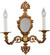 Metropolitan Two Light Wall Sconce in French Gold (29|N950094)