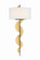 Navia LED Wall Sconce in Sand Coal & Ardent Gold Leaf (29|N7920-682-L)