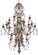 Metropolitan 24 Light Chandelier in Windsor Rust W/ Bronze Accents (29|N6228-228)