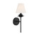 One Light Wall Sconce in Matte Black (446|M90077MBK)