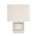 Mscon One Light Wall Sconce in Brushed Nickel (446|M90009BN)