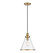 One Light Pendant in Natural Brass (446|M70121NB)