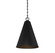 One Light Pendant in Matte Black (446|M70112MBK)