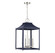 Four Light Pendant in Navy Blue with Polished Nickel (446|M30009NBLPN)