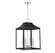 Four Light Pendant in Matte Black with Polished Nickel (446|M30009MBKPN)