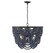 Five Light Chandelier in Navy Blue with Oil Rubbed Bronze (446|M100101NBLORB)