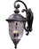 Carriage House VX Three Light Outdoor Wall Lantern in Oriental Bronze (16|40498WGOB)