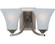 Aurora Two Light Bath Vanity in Satin Nickel (16|20099FTSN)