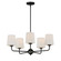 Bristol Five Light Chandelier in Anthracite (16|12095SWAR)