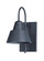 Shoreline One Light Outdoor Wall Lantern in Black (16|10103BK)