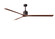 Nan XL 90''Ceiling Fan in Brushed Brass (101|NKXL-BRBR-MWH-90)