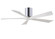 Irene 52''Ceiling Fan in Polished Chrome (101|IR5H-CR-MWH-52)