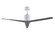 Eliza 56''Ceiling Fan in Gloss White (101|EK-WH-BN)