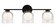 Derbishone Three Light Wall Sconce in Black (423|W60703BKCL)