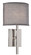 Nolan Wall Sconce One Light Wall Sconce in Chrome (423|W42501GY)