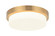 Durham LED Ceiling Mount in Aged Gold Brass (423|M15901AG)