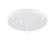 Multi Ceiling Canopy (Line Voltage) Ceiling Canopy in White (423|CP0103WH)