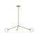 Novo Three Light Pendant in Aged Gold Brass (423|C81743AGCL)