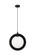 Astro One Light Pendant in Black (423|C80711BKOP)