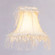 Fabric Candelabra Shades Shade in Off White (107|S106)