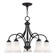 Ridgedale Five Light Chandelier in Black (107|6476-04)