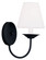 Wall Sconces One Light Wall Sconce in Black (107|5271-04)