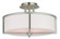 Wesley Three Light Ceiling Mount in Brushed Nickel (107|51074-91)