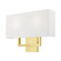 Pierson Two Light Wall Sconce in Polished Brass (107|50991-02)