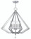 Diamond Six Light Chandelier in Brushed Nickel (107|50666-91)