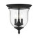 Legacy Three Light Ceiling Mount in Black (107|5024-04)