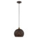 Dublin One Light Pendant in Bronze w/ Antique Brasss (107|49100-07)