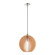 Pendants One Light Pendant in Brushed Nickel (107|49099-91)