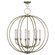 Milania Eight Light Chandelier in Antique Brass (107|4668-01)